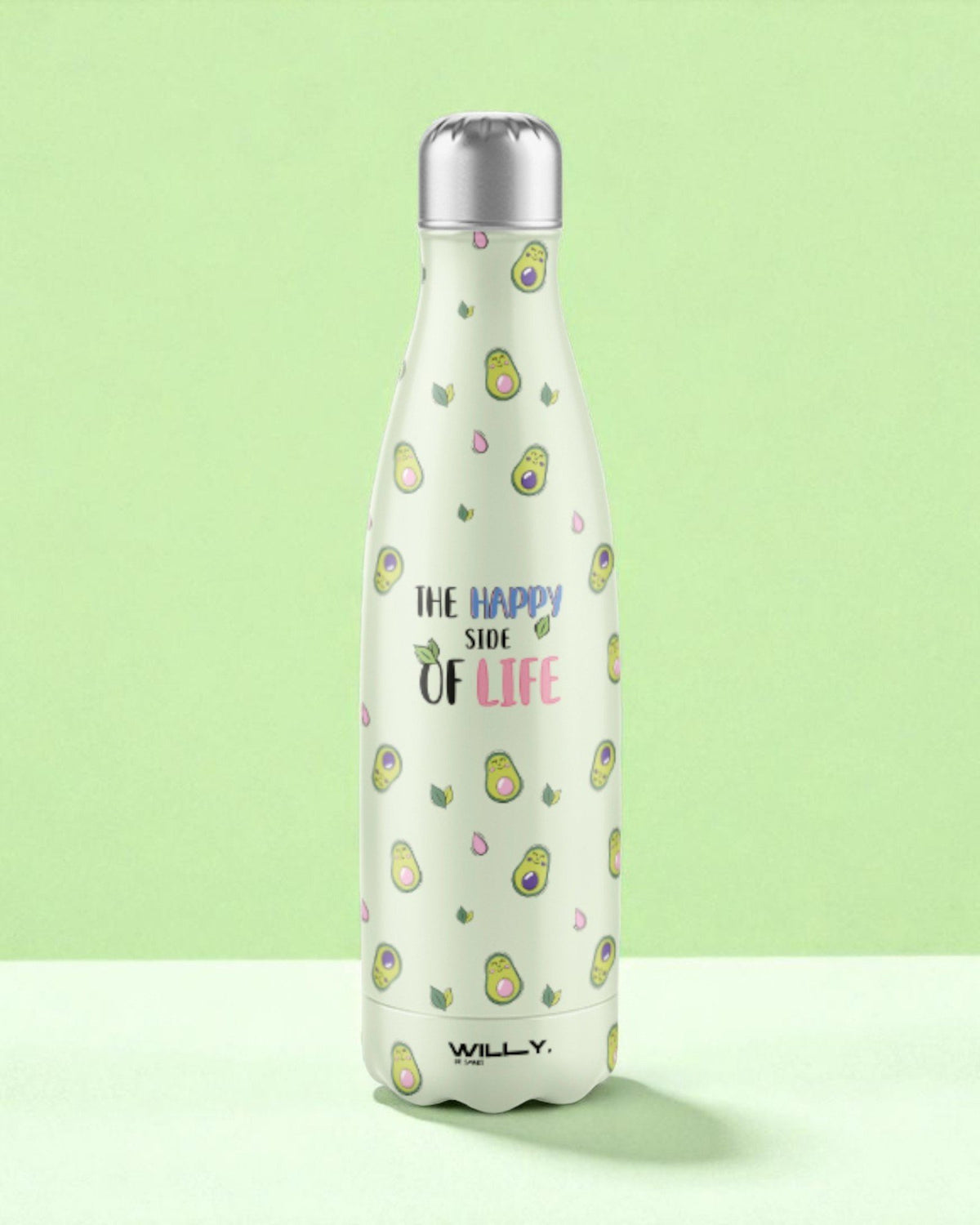 BORRACCIA IN ACCIAIO AVOCADO 500ML