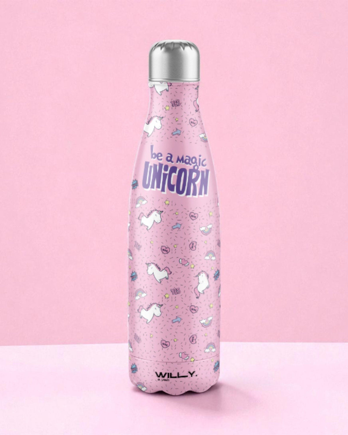 BORRACCIA IN ACCIAIO UNICORN 500ML