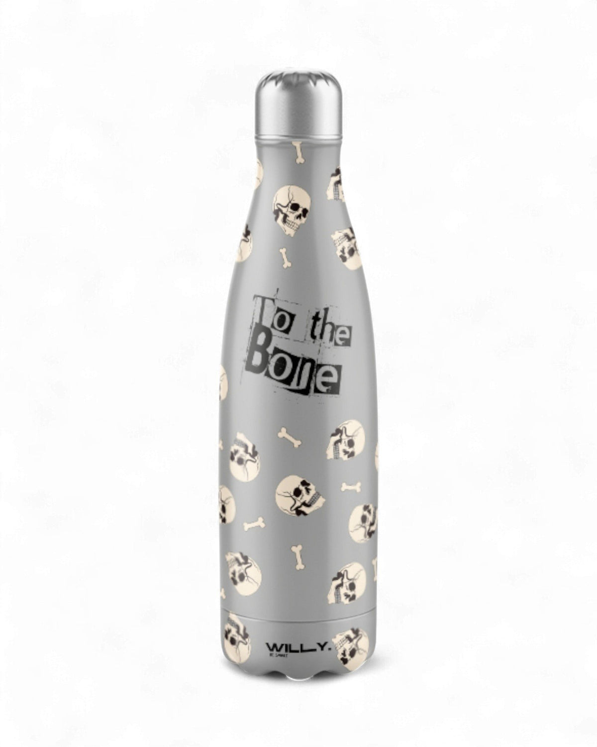 BORRACCIA IN ACCIAIO SKULL 500ML