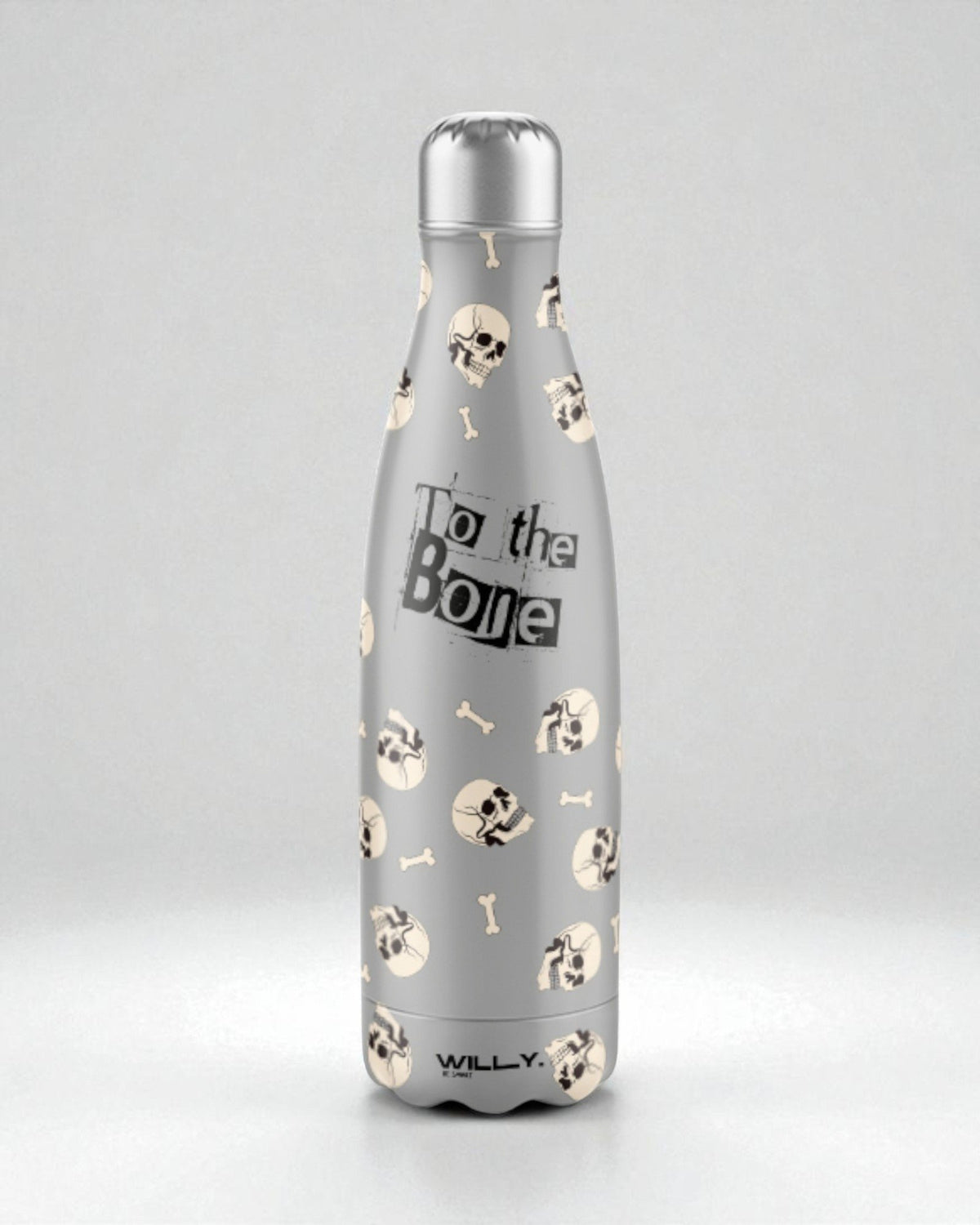BORRACCIA IN ACCIAIO SKULL 500ML