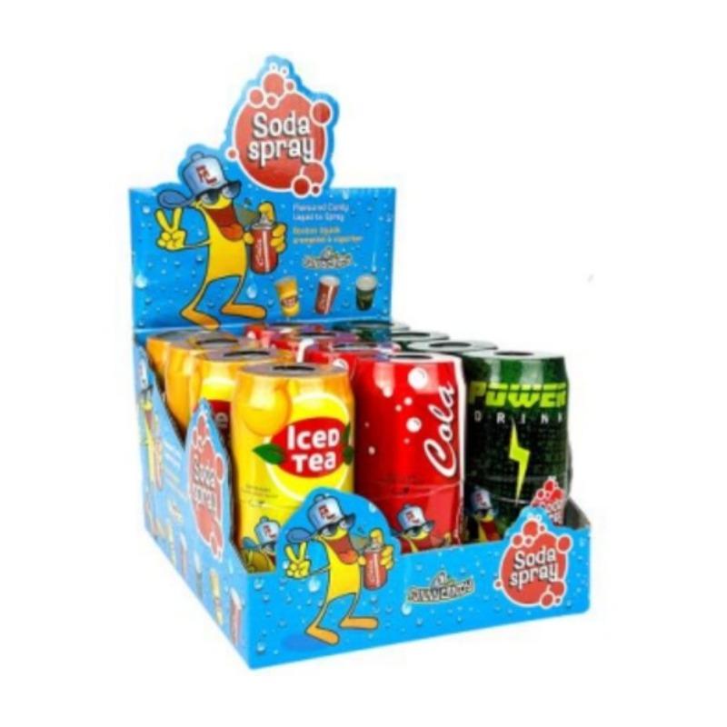 FUNNY CANDY SODA SPRAY 68GR