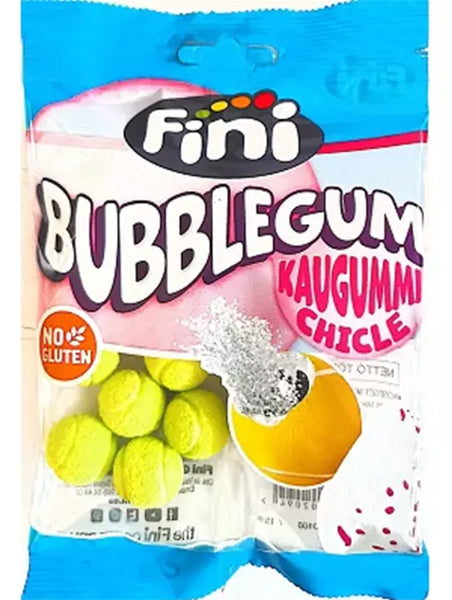 TENNIS BALLS BUBBLE GUM 75G