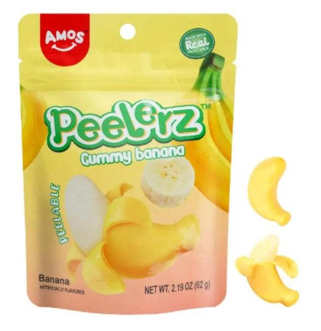 AMOS PEELERZ BANANA 65GR - Willy Be Smart