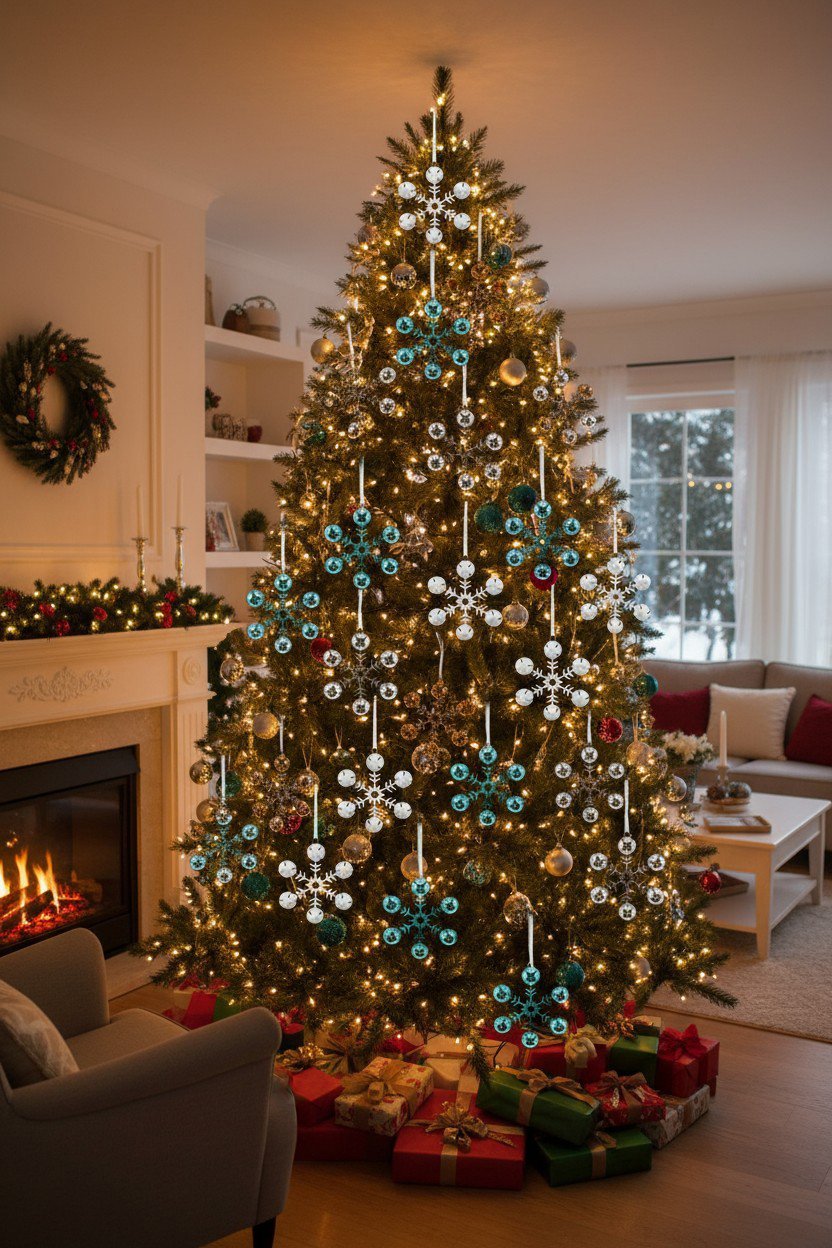DEC. ALBERO SNOWFLAKE XMAS - Willy Be Smart