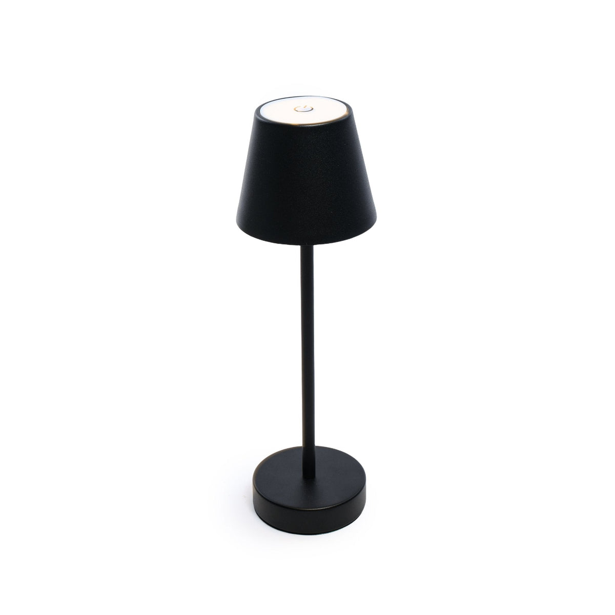 LAMPADA DIMERABILE DA TAVOLO A TOCCO NERA - Willy Be Smart