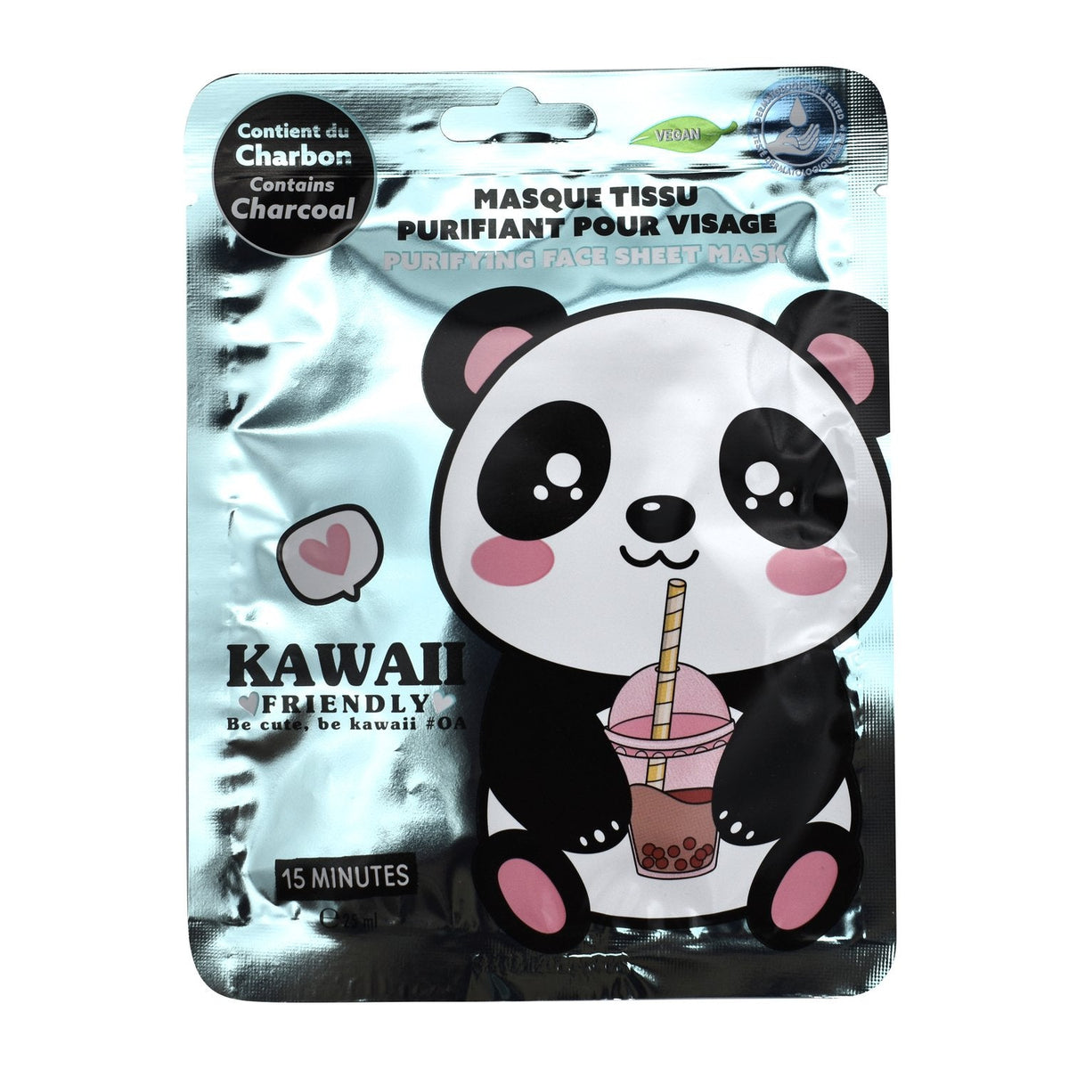 MASCHERA VISO DETOX PANDA - Willy Be Smart