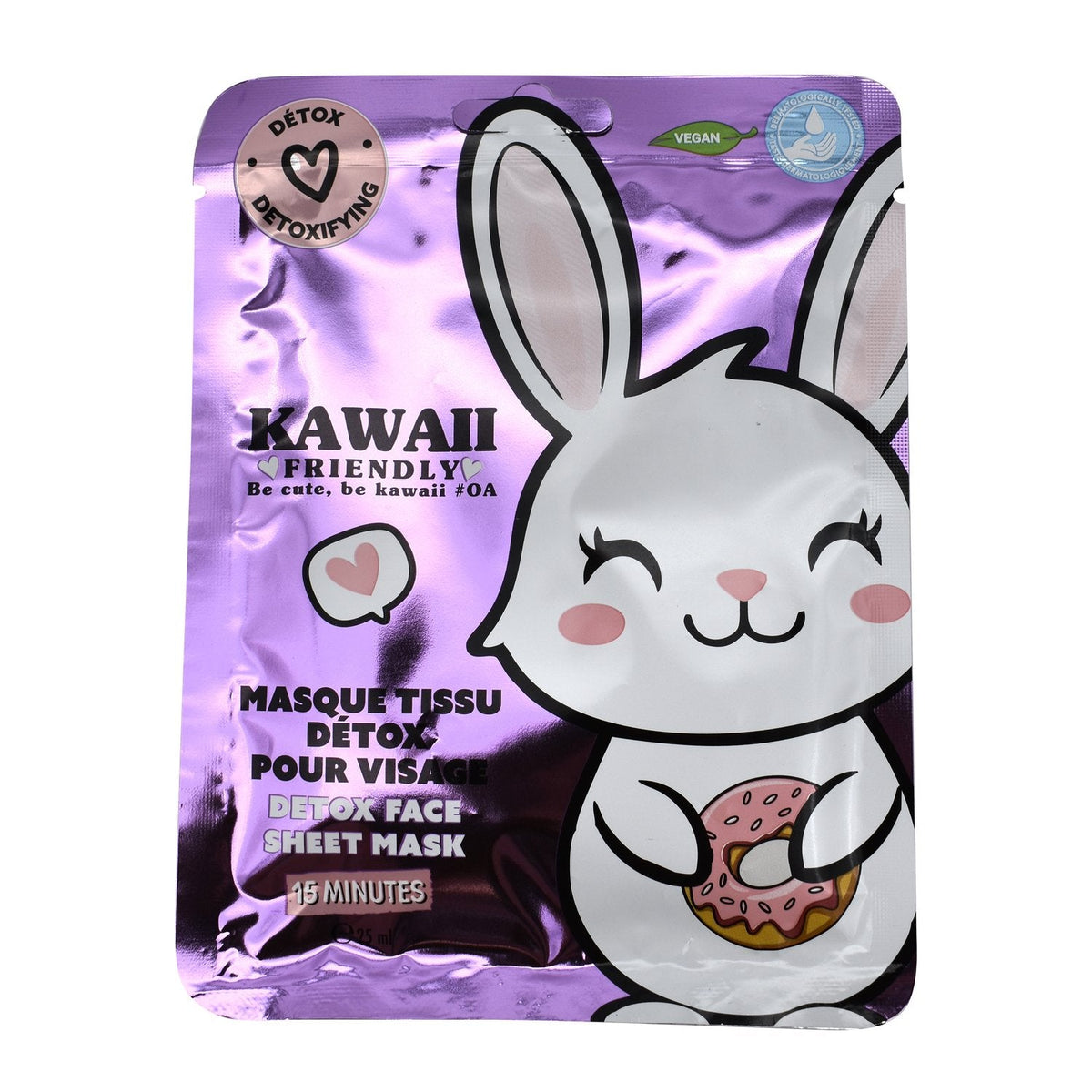 MASCHERA VISO DETOX RABBIT - Willy Be Smart