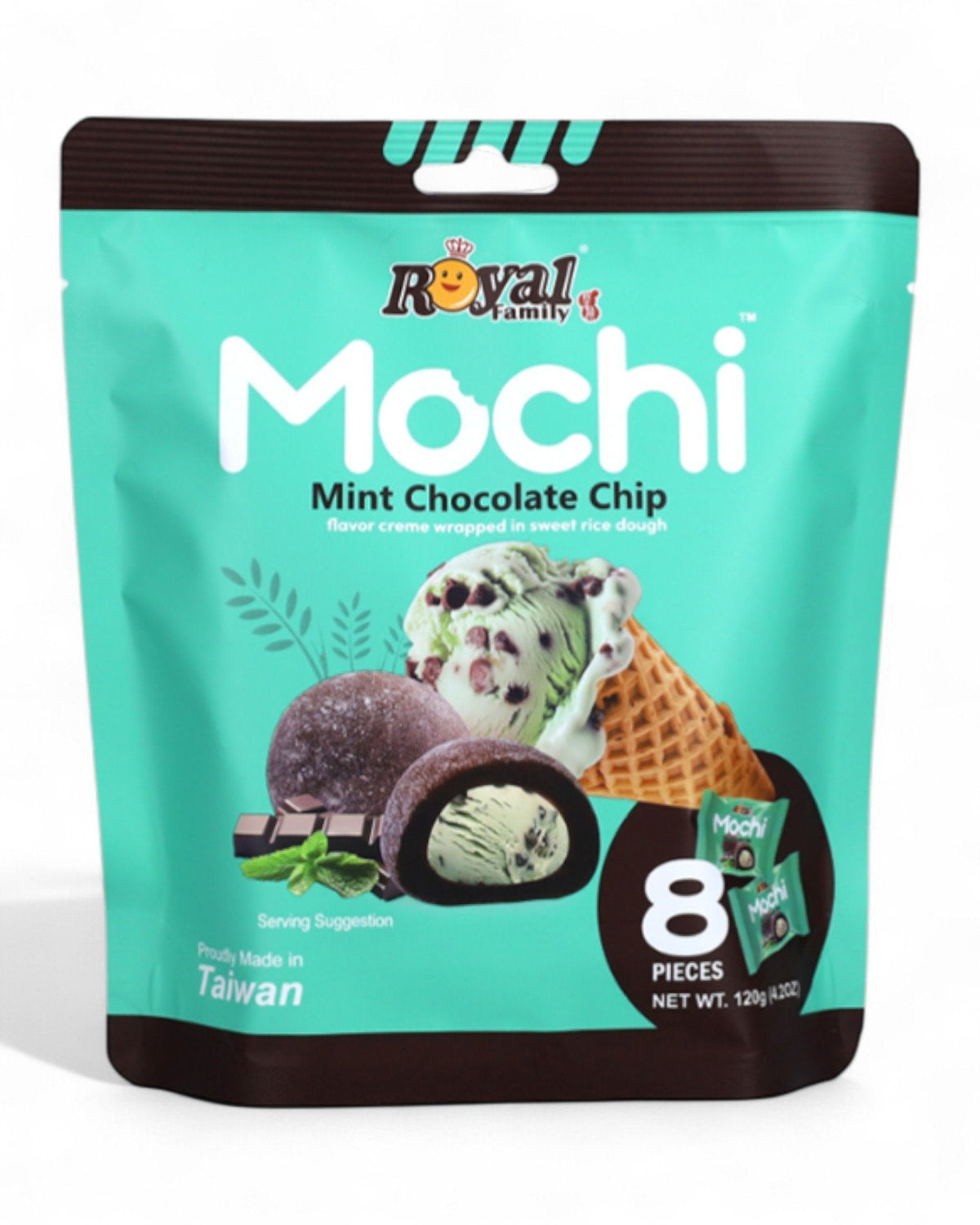 MOCHI MINT CHOCOLATE CHIP 120G - Willy Be Smart