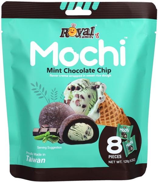 MOCHI MINT CHOCOLATE CHIP 120G - Willy Be Smart