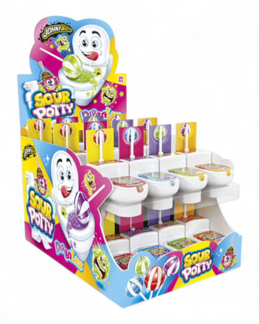 SOUR POTTY 19GR CARAMELLA FRIZZANTE - Willy Be Smart