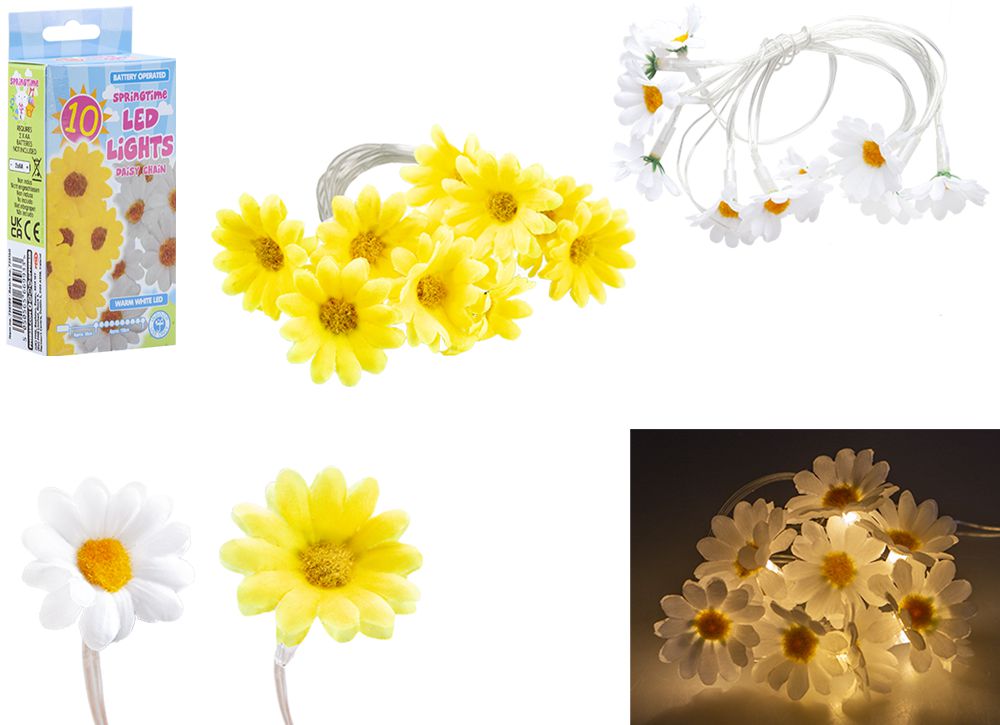 FILO LED 10 LUCI MARGHERITA