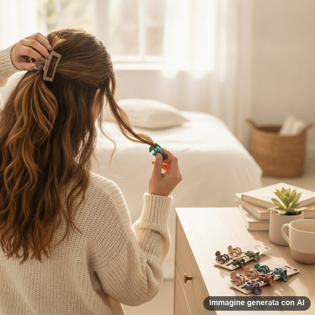 SET 6 PINZE PER CAPELLI