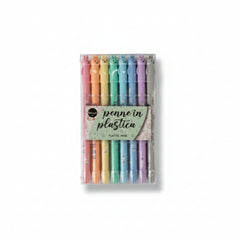 SET 8 PENNE COLORATE