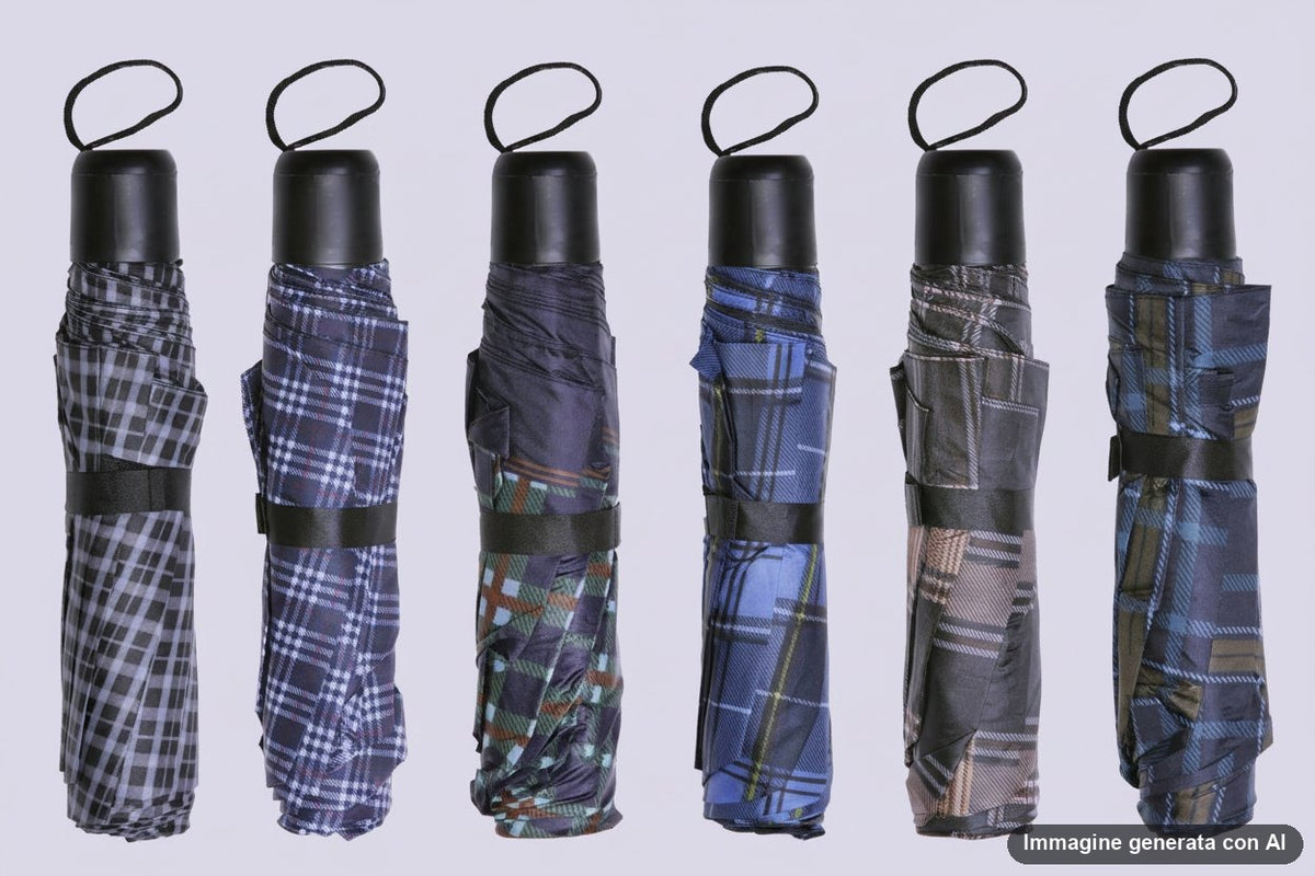 OMBRELLO DA BORSA SCOZZESE