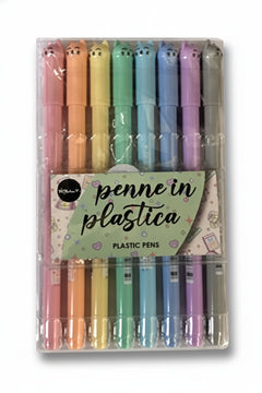SET 8 PENNE COLORATE