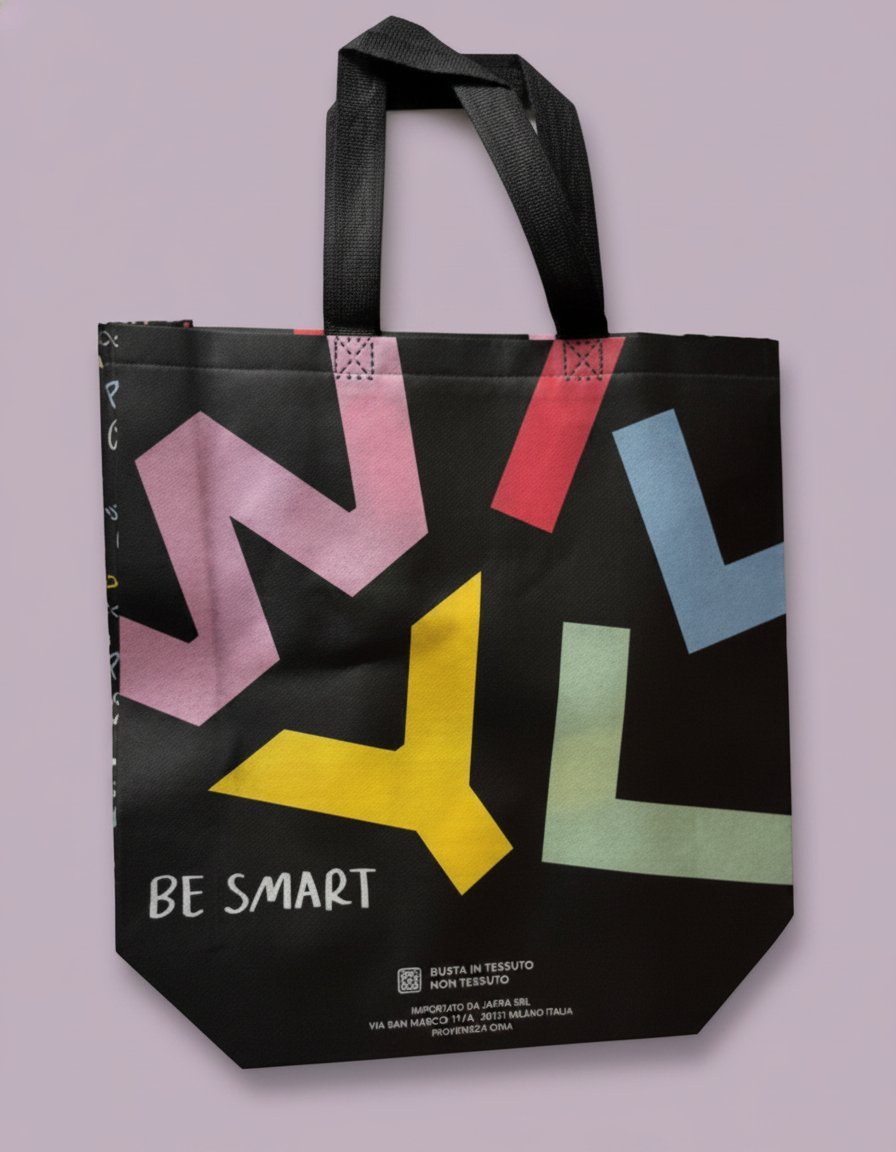 SHOPPER WILLY BE SMART BLACK
