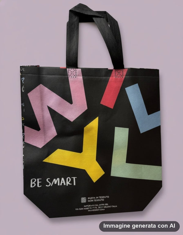 SHOPPER WILLY BE SMART BLACK