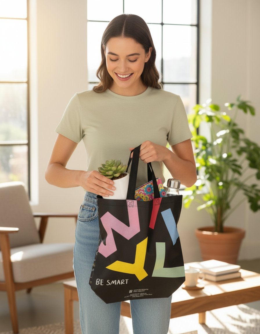 SHOPPER WILLY BE SMART BLACK