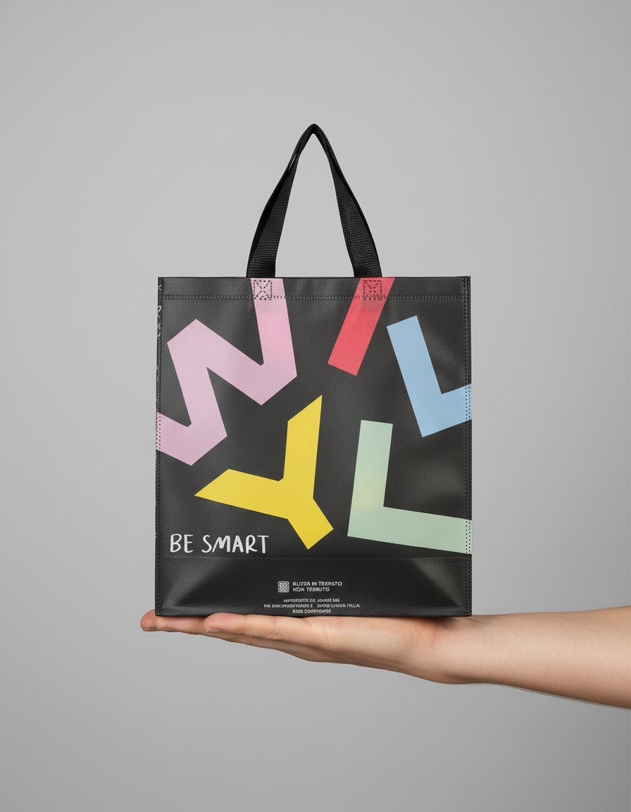 SHOPPER WILLY BE SMART BLACK