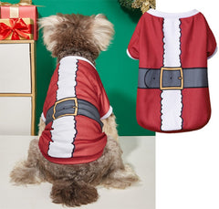 VESTITO PER ANIMALI SANTA CLAUS