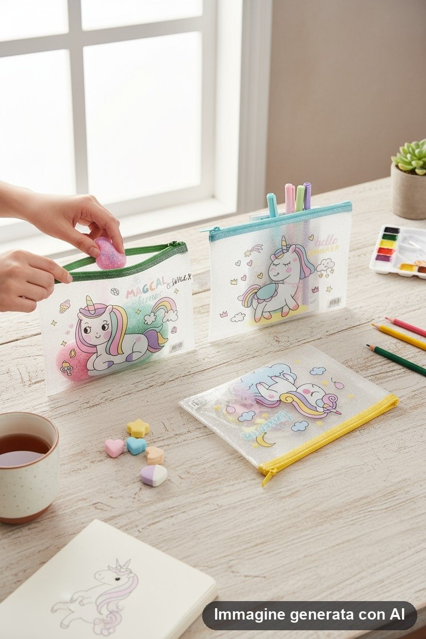 ASTUCCIO PORTAMATITE UNICORN