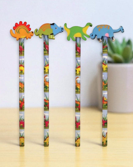 LAPIS CON GOMMA DINOSAURO