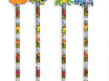 LAPIS CON GOMMA DINOSAURO