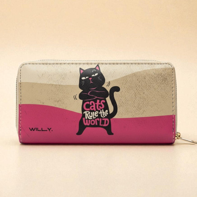 PORTAFOGLIO CAT - Willy Be Smart