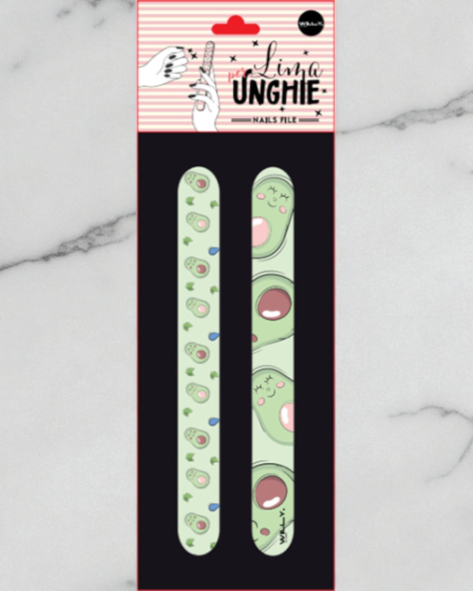SET 2 LIME PER UNGHIE AVOCADO