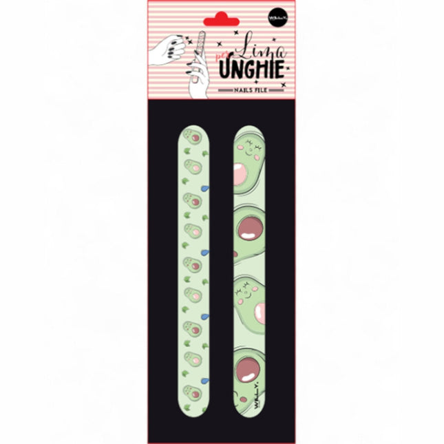 SET 2 LIME PER UNGHIE AVOCADO - Willy Be Smart