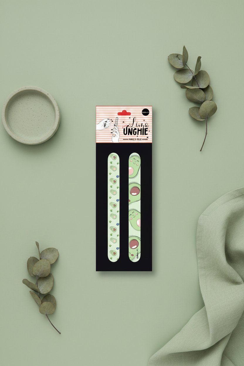 SET 2 LIME PER UNGHIE AVOCADO