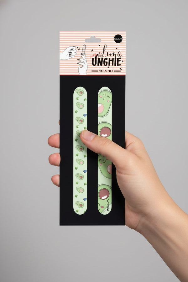SET 2 LIME PER UNGHIE AVOCADO