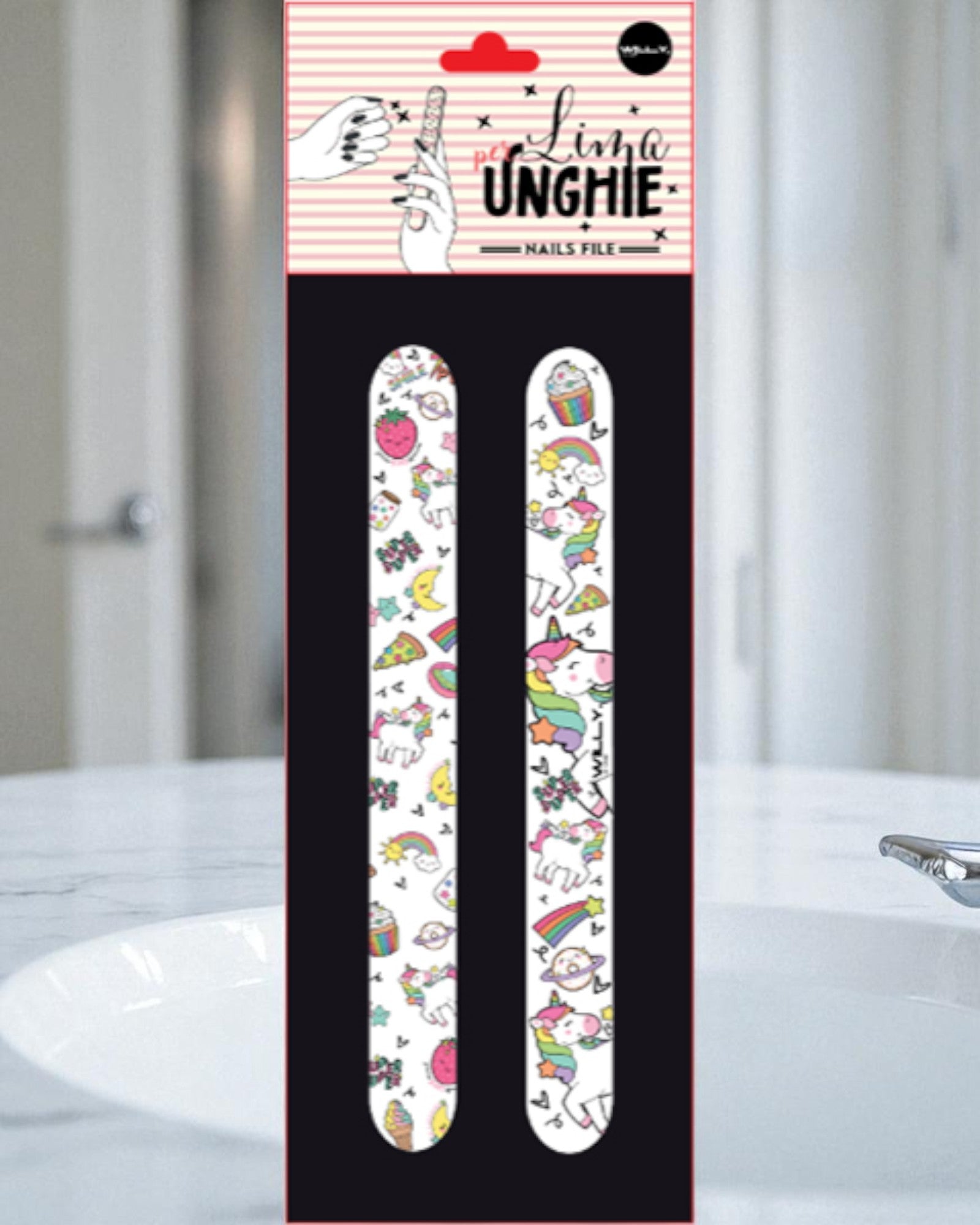 SET 2 LIME PER UNGHIE “UNICORN”
