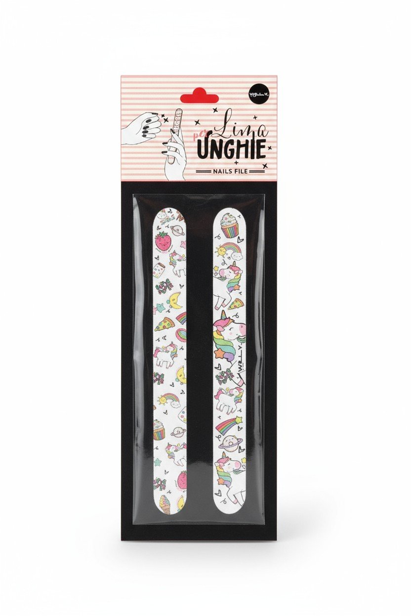 SET 2 LIME PER UNGHIE “UNICORN”