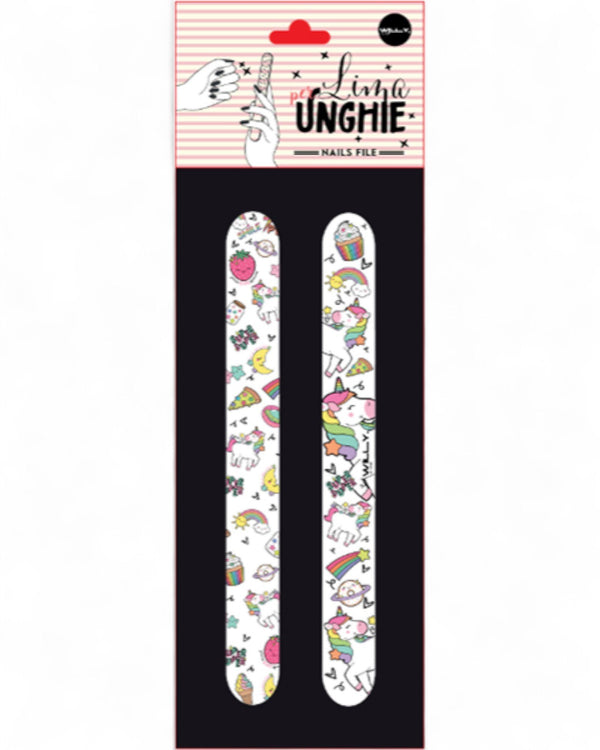 SET 2 LIME PER UNGHIE “UNICORN”