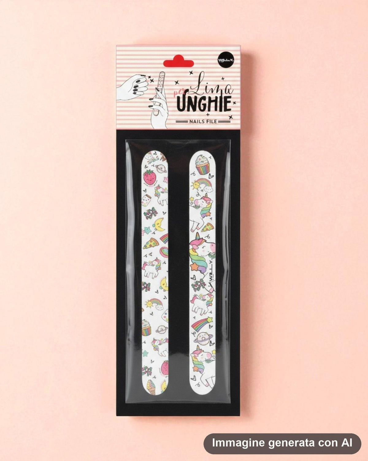SET 2 LIME PER UNGHIE “UNICORN”