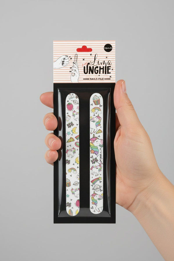SET 2 LIME PER UNGHIE “UNICORN”