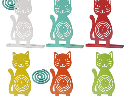 PORTAZAMPIRONE GATTO  IN METALLO