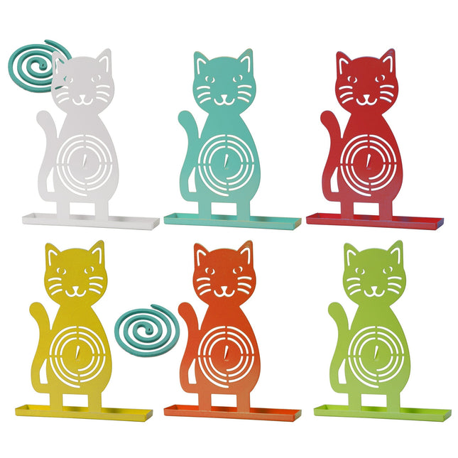 PORTAZAMPIRONE GATTO  IN METALLO