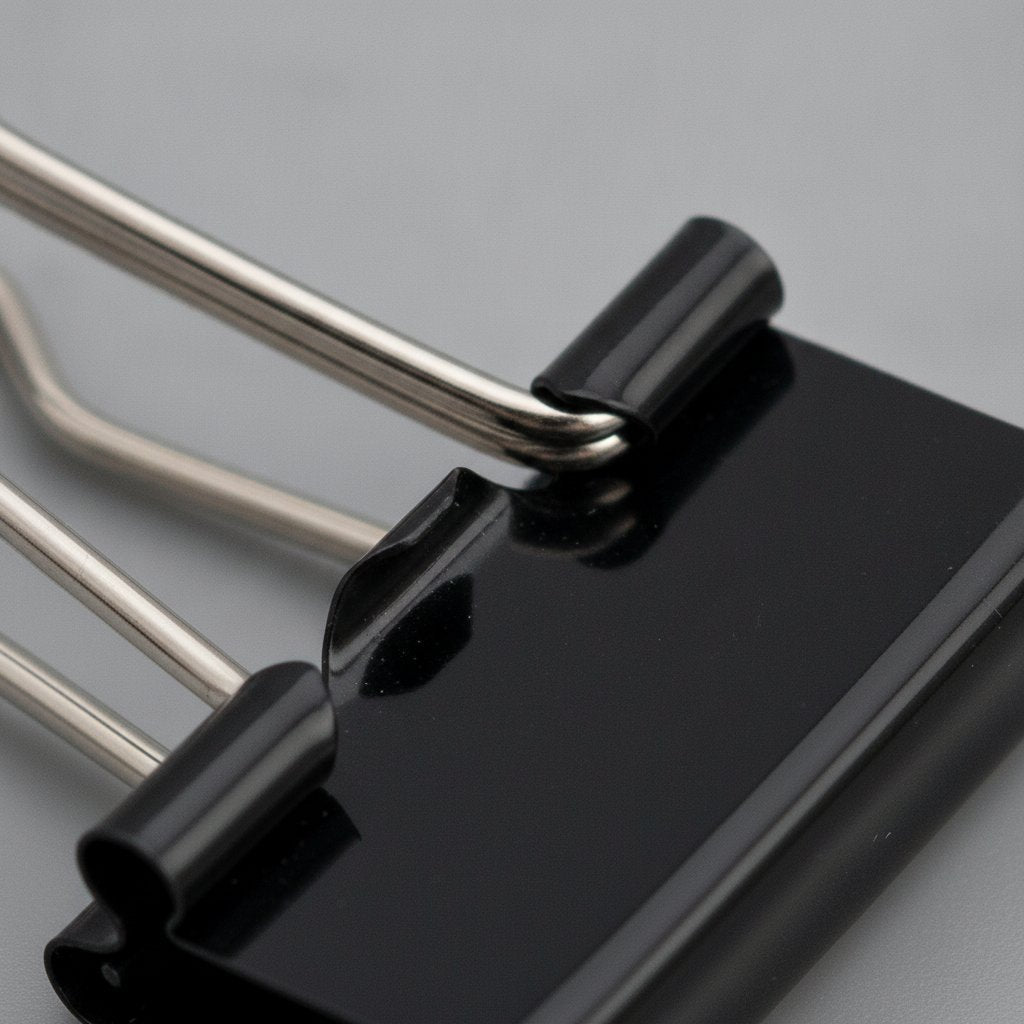 SET 10 CLIP BLACK OFFICE