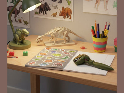 PENNA DINOSAURO CHE MORDE