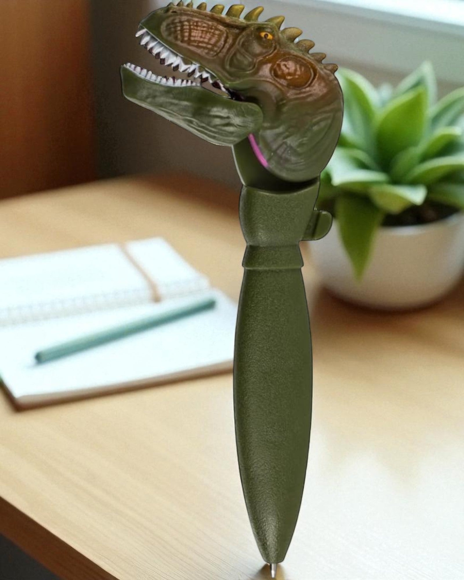 PENNA DINOSAURO CHE MORDE