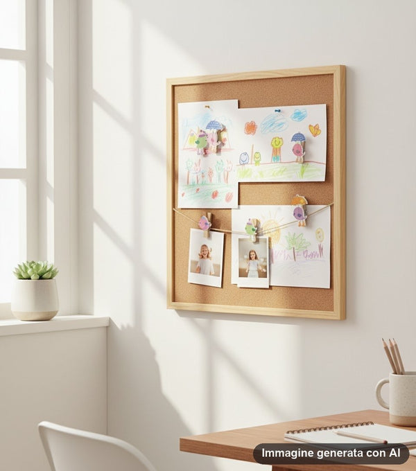 Dieci mollette in legno decorate con uccellini colorati che tengono un ombrello, nella confezione