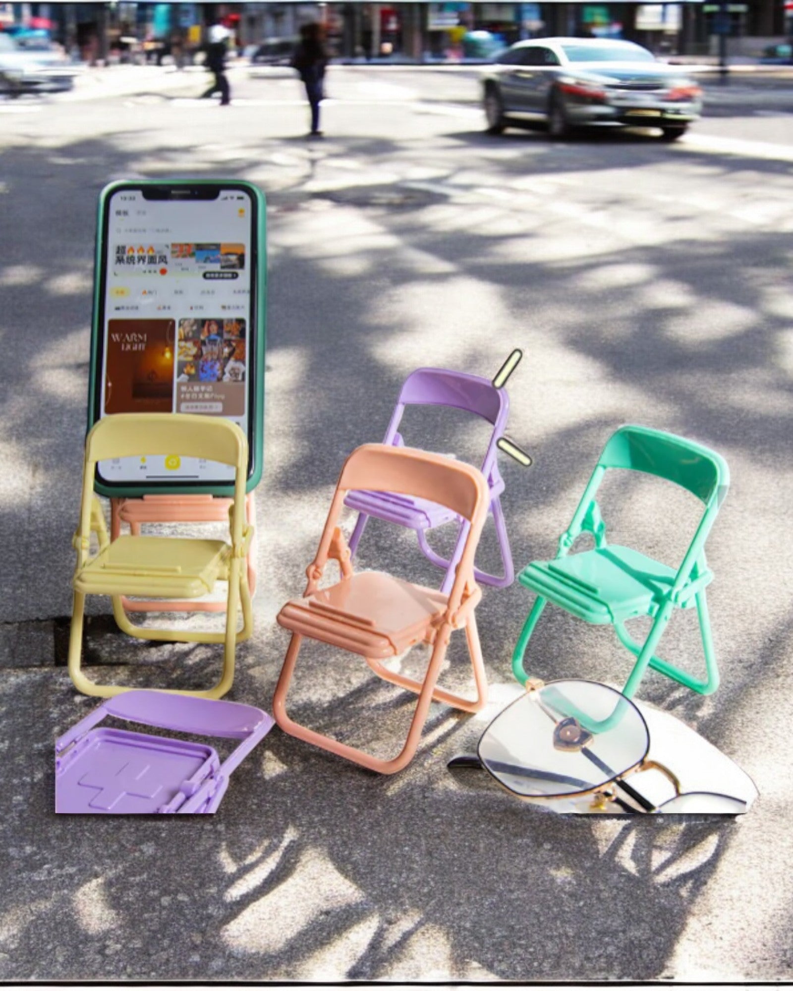 SUPPORTO PER TELEFONO SEDIA