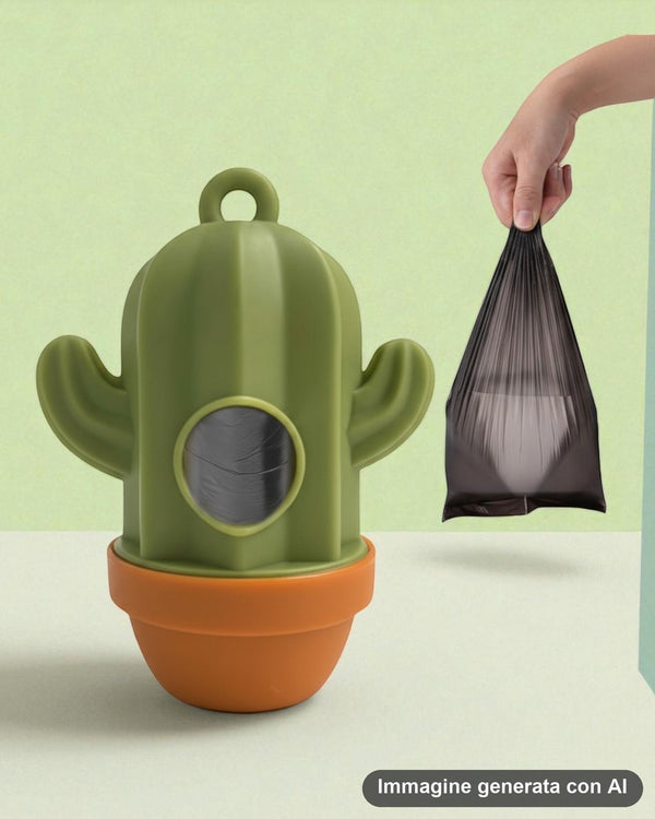 DISPENSER SACCHETTI CACTUS