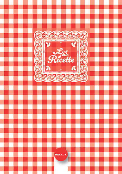 LIBRO RICETTE QUADRETTI