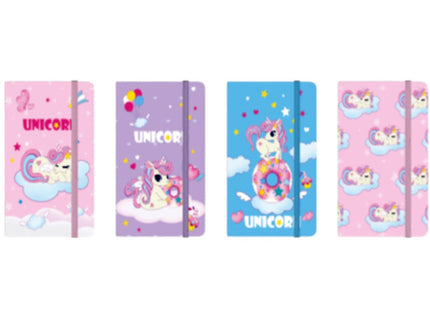 NOTEBOOK A5 CON LACCIO UNICORNO