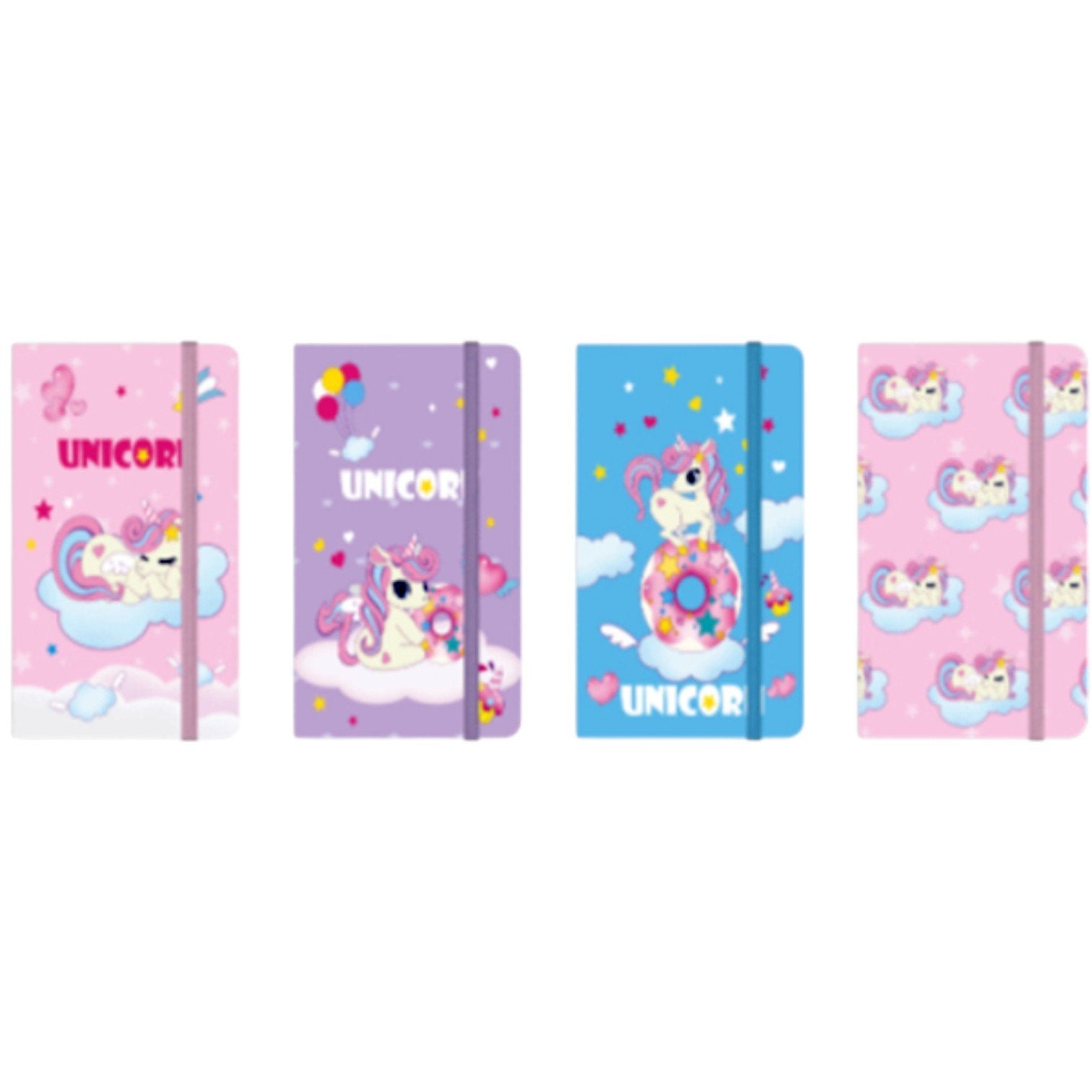 NOTEBOOK A6 CON LACCIO UNICORNO