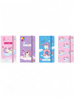 NOTEBOOK A6 CON LACCIO UNICORNO
