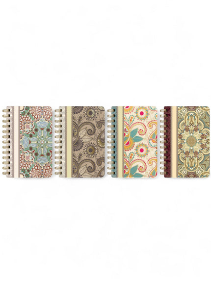 NOTEBOOK SPIRALE A6 KASHIMIRE